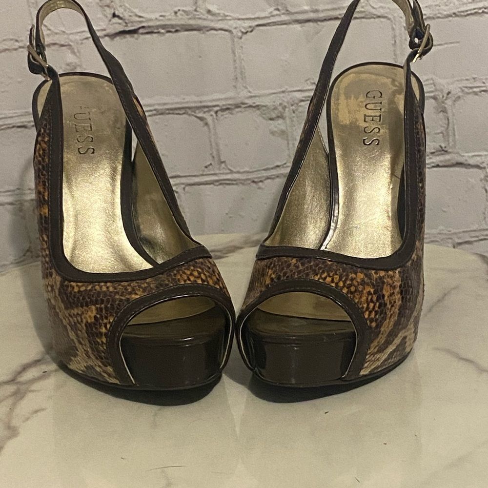 Women’s sling back heels - Picture 2 of 7